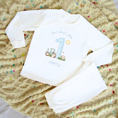 Birthday Pyjamas- Farm Design