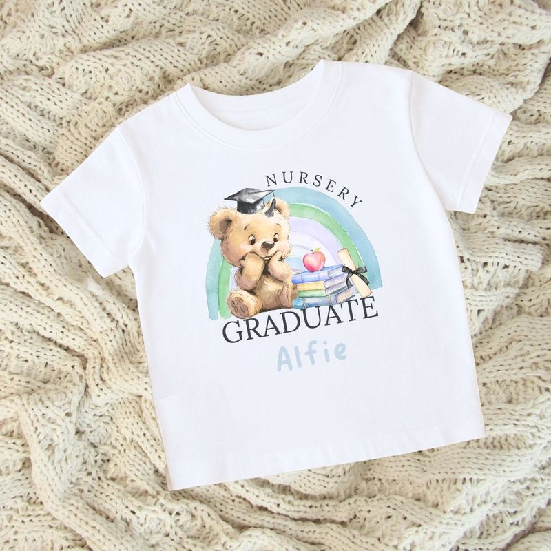 Nursery Graduate T-Shirt - Blue