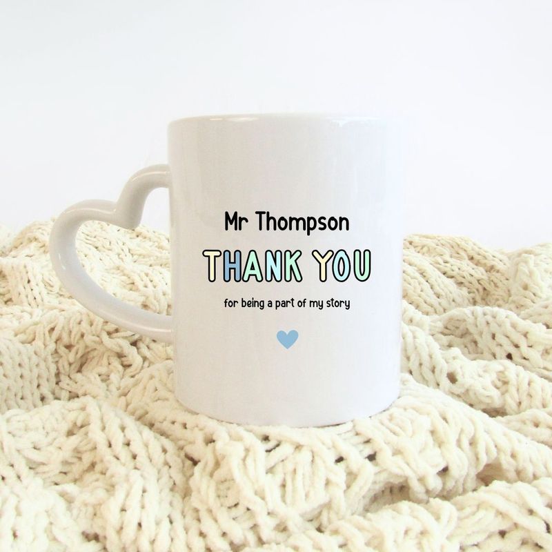 Thank You Mug - Blue