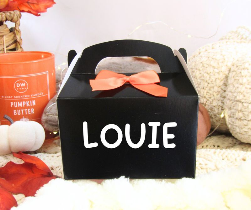 Personalised Trick or Treat Box Mini