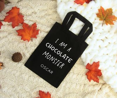Trick or Treat Bag - Chocolate Monster Trick or Treat Bag - Chocolate Monster