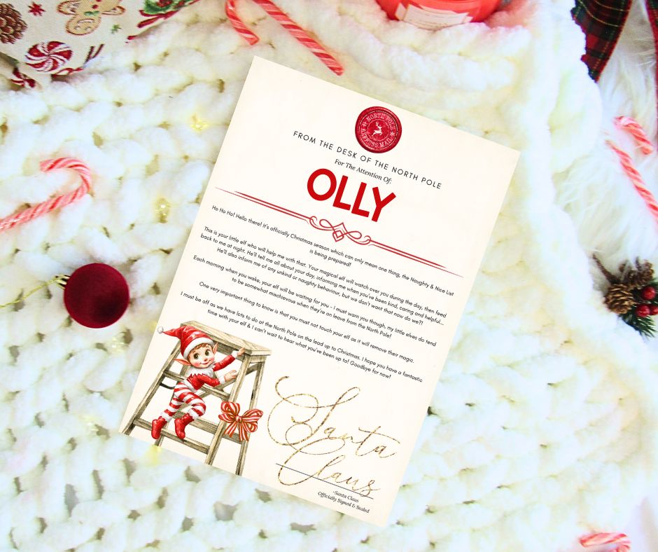 Naughty Elf Letter Naughty Elf Letter