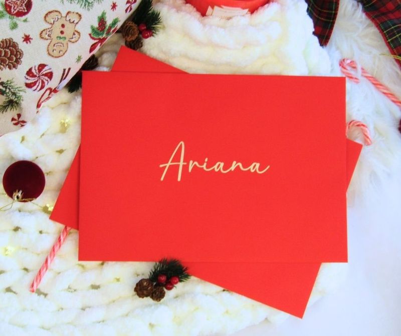 Personalised Certificate Envelope