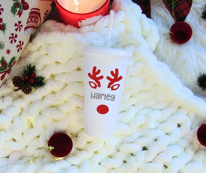 Large Cold Cup - Reindeer