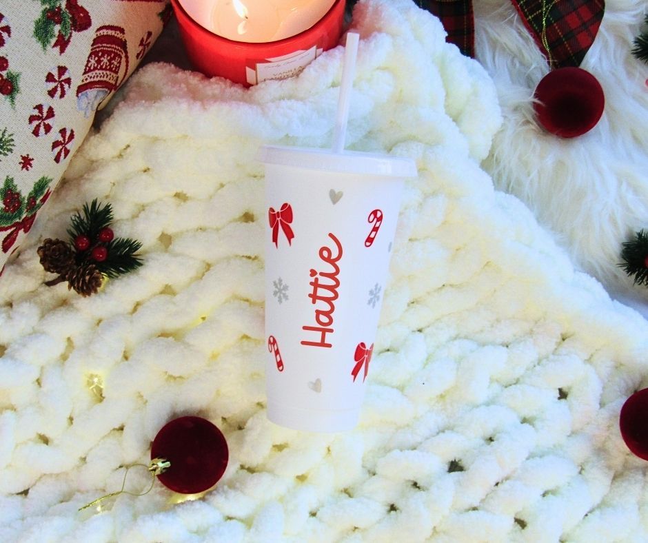 Large Cold Cup - Bow Design