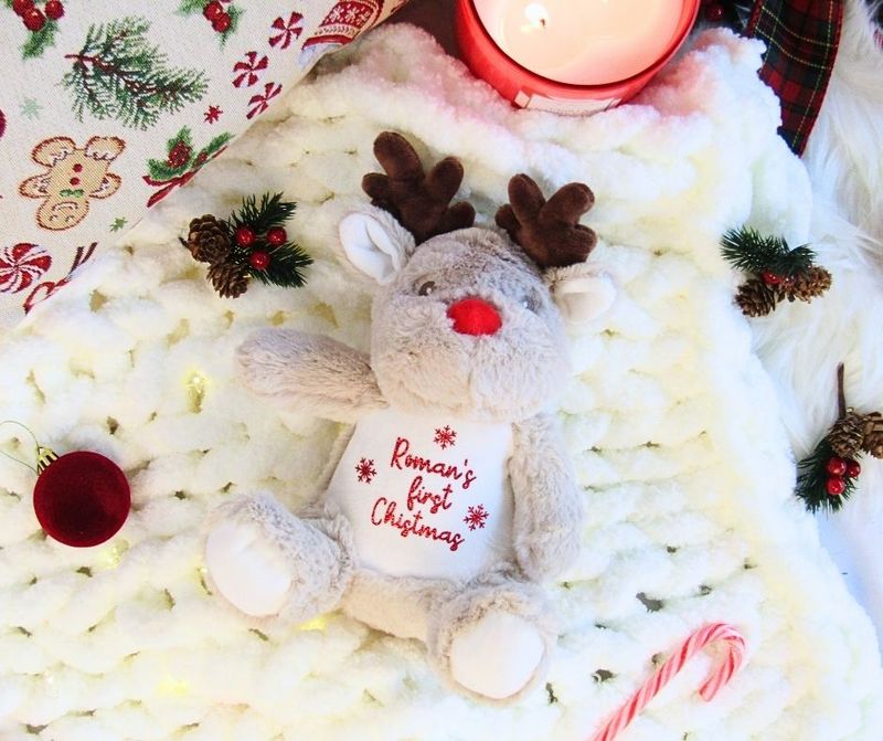 Reindeer Soft Toy - My First Christmas