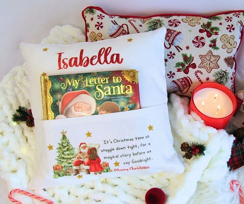 Personalised Cushion - Christmas Story