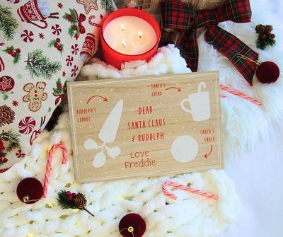 Personalised Wooden Christmas Eve Board