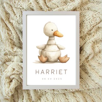 Nursery Print - Baby Duck