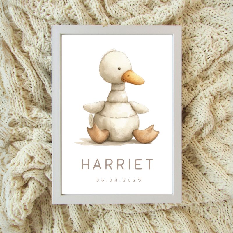 Nursery Print - Baby Duck