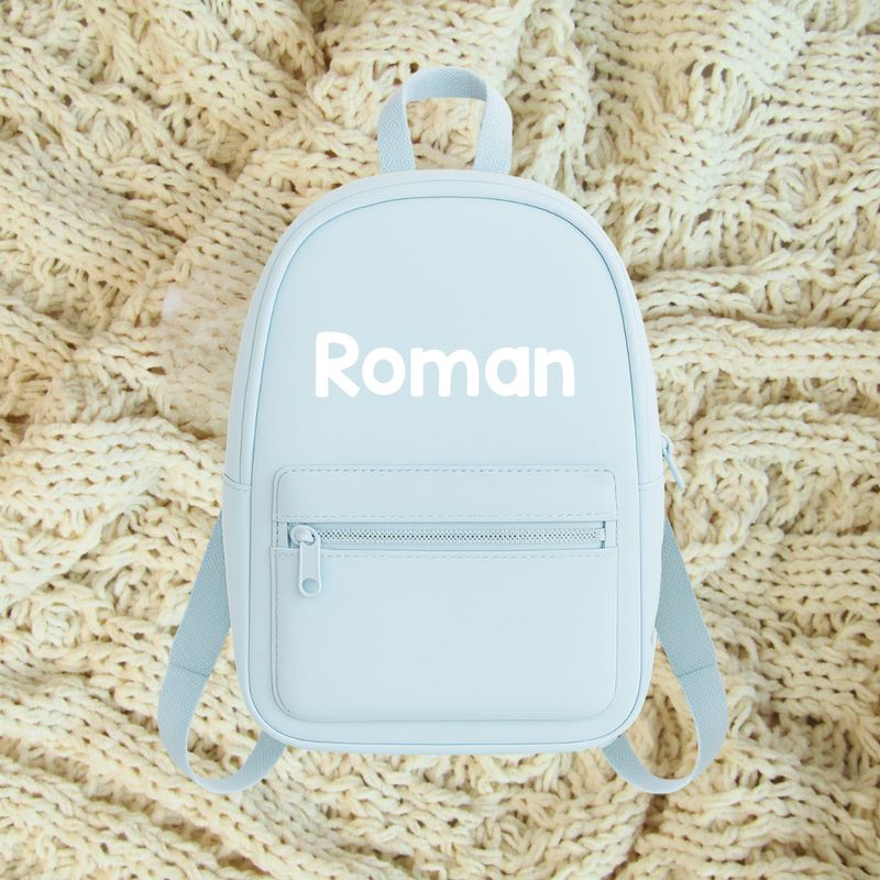 Personalised Backpack - Blue