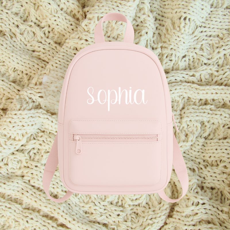 Personalised Backpack - Pink