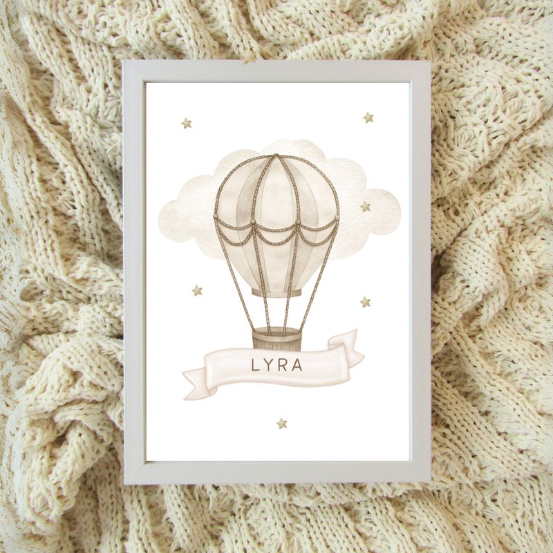 Birth Frame - Hot Air Balloon
