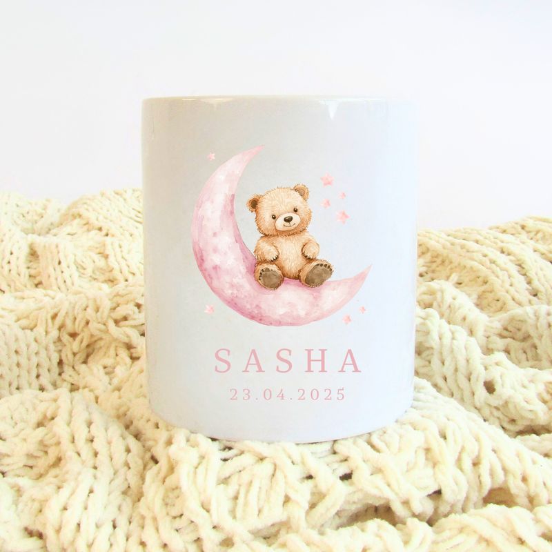 Money Box - Pink Bear