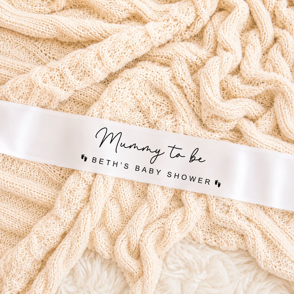 Baby Shower Sash โ 'Mummy/Daddy to be' Baby Shower Sash โ 'Mummy/Daddy to be'
