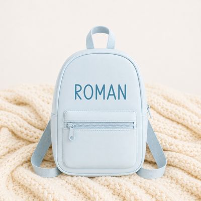 Personalised Backpack - Blue Personalised Backpack - Blue