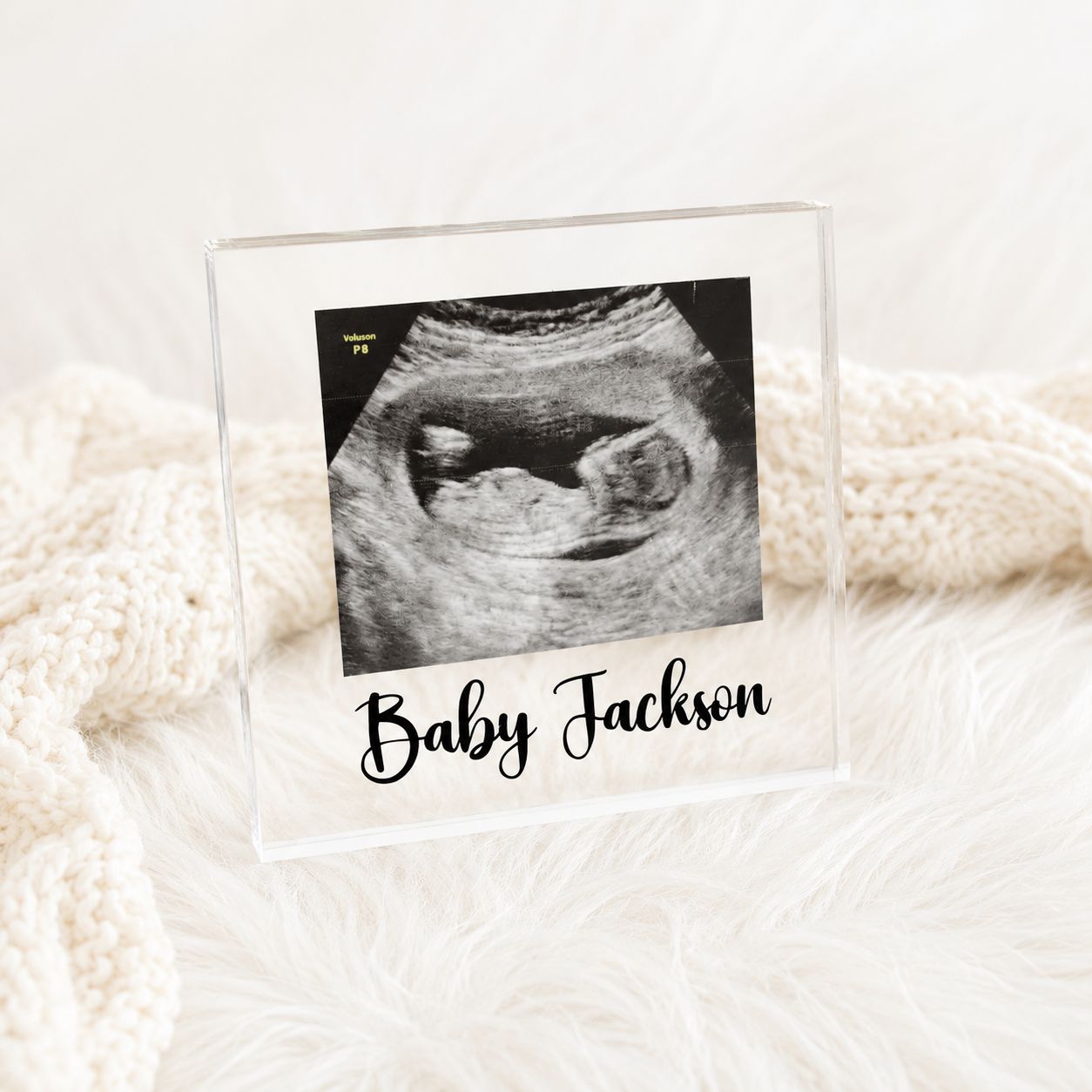 Scan Photo Personalised Acrylic Block Scan Photo Personalised Acrylic Block