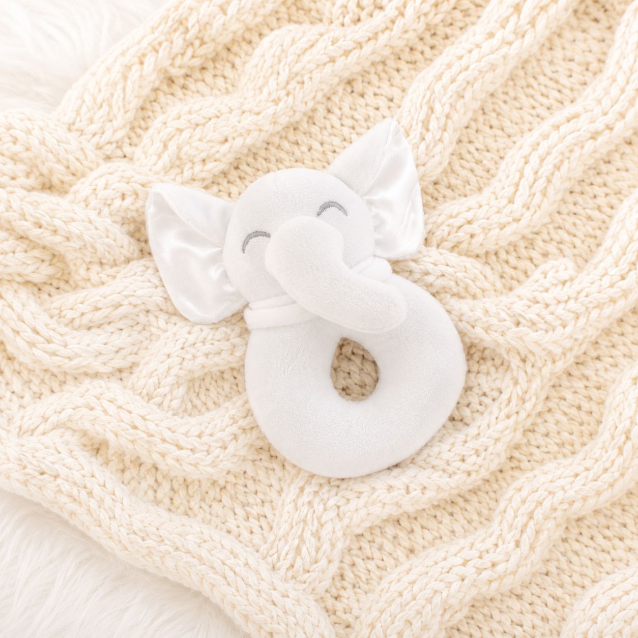 Soft Elephant Rattle Soft Elephant Rattle