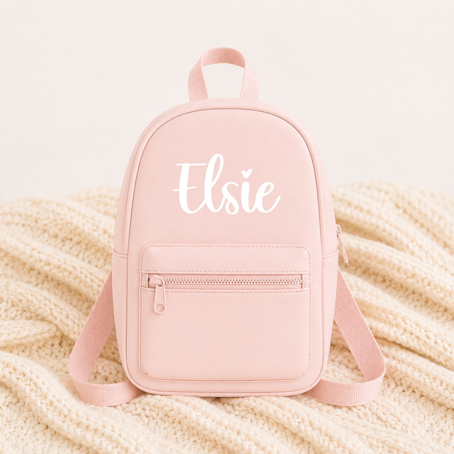 Personalised Backpack - Pink Personalised Backpack - Pink