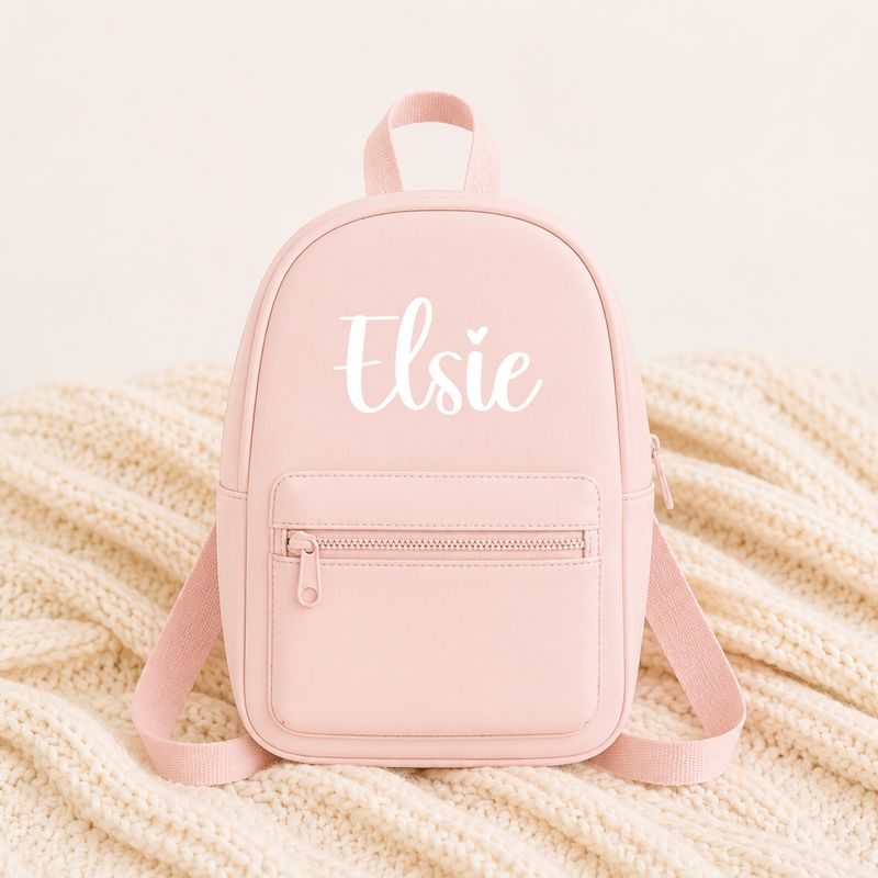 Personalised Backpack - Pink