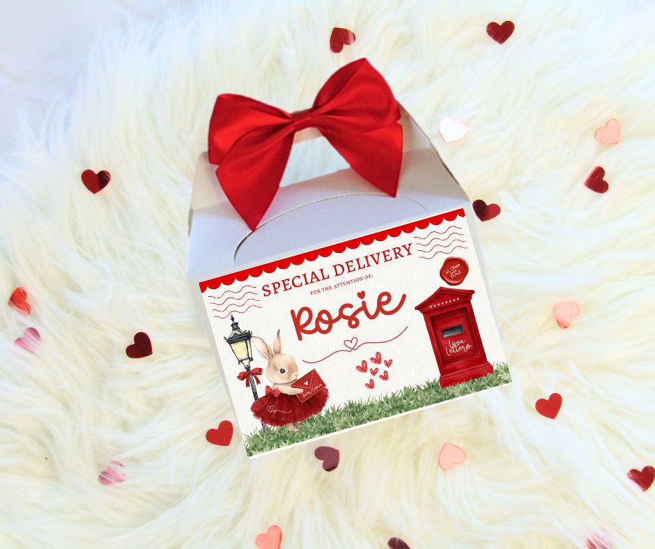 Valentines Treat Box - Bear Theme