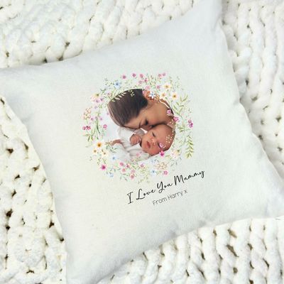 Mothers Day Photo Pillow