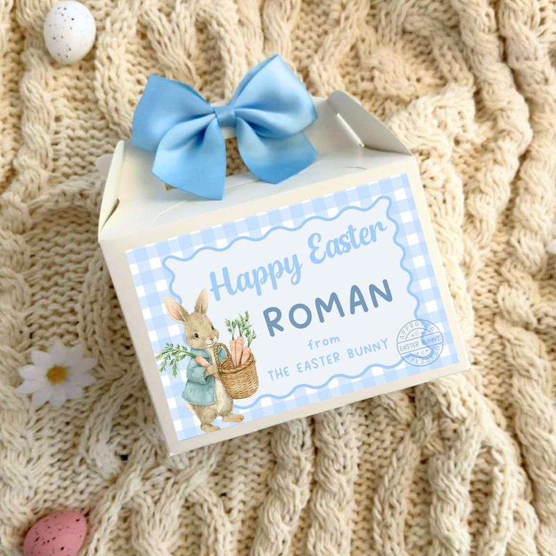 Easter Treat Box - Blue Bunny