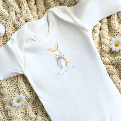 My First Easter Sleepsuit - Blue