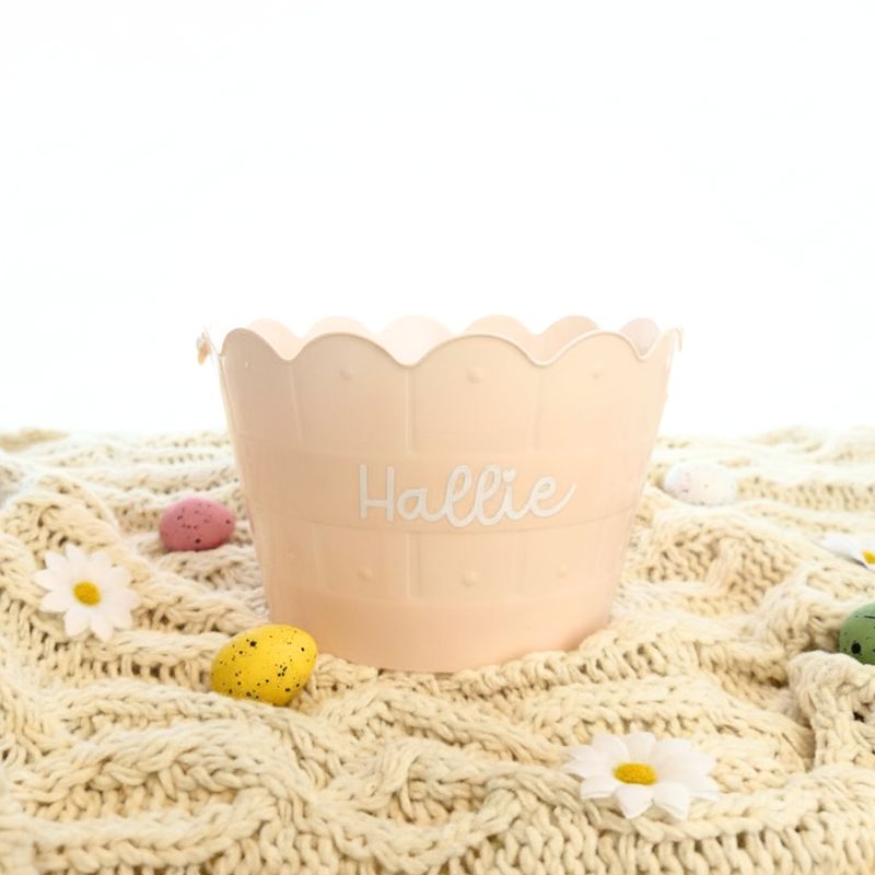 Easter Bucket - Pastel Pink