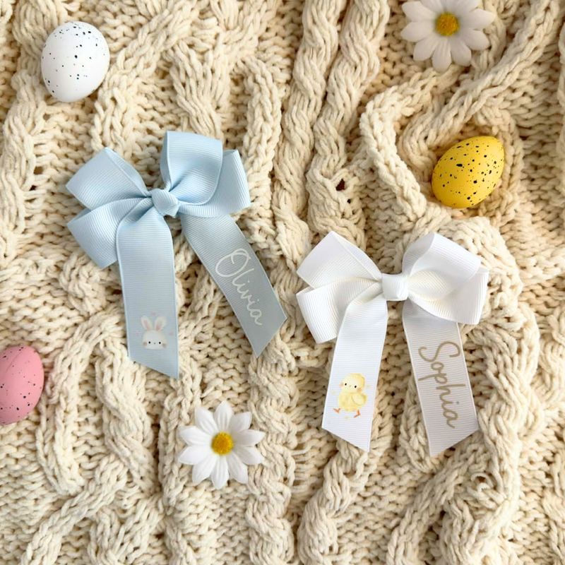 Easter Hair Bows