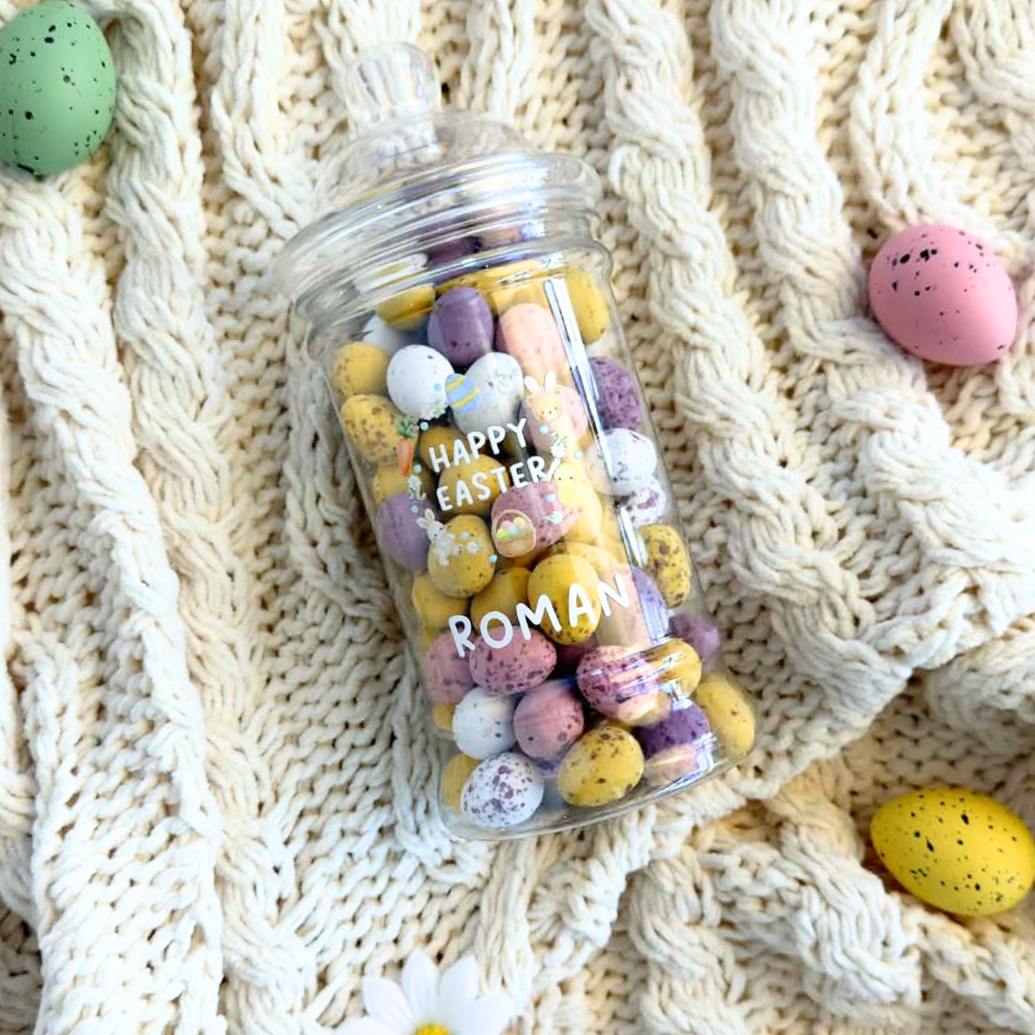 Easter Sweetie Jar