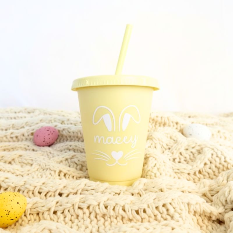 Small Easter Cup - Pastel Yellow
