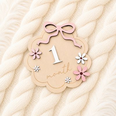 Girl's Milestone Sign Girl's Milestone Sign