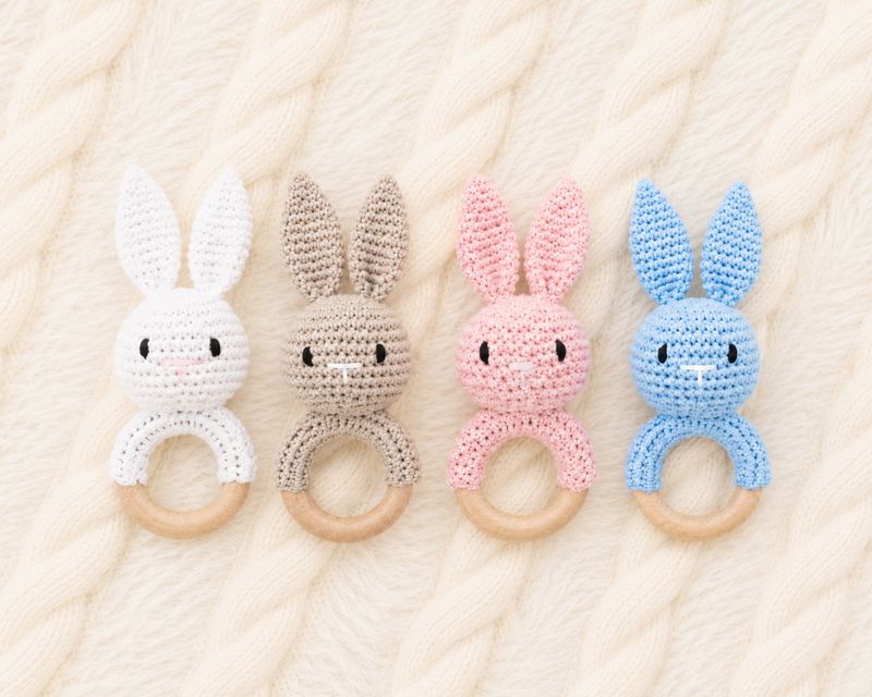 Crochet Bunny Rattle