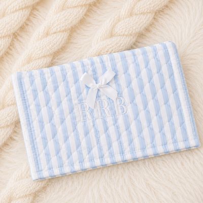 Personalised Quilted Nappy Caddy Personalised Quilted Nappy Caddy