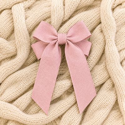 Personalised Hair Bow - Pink Personalised Hair Bow - Pink