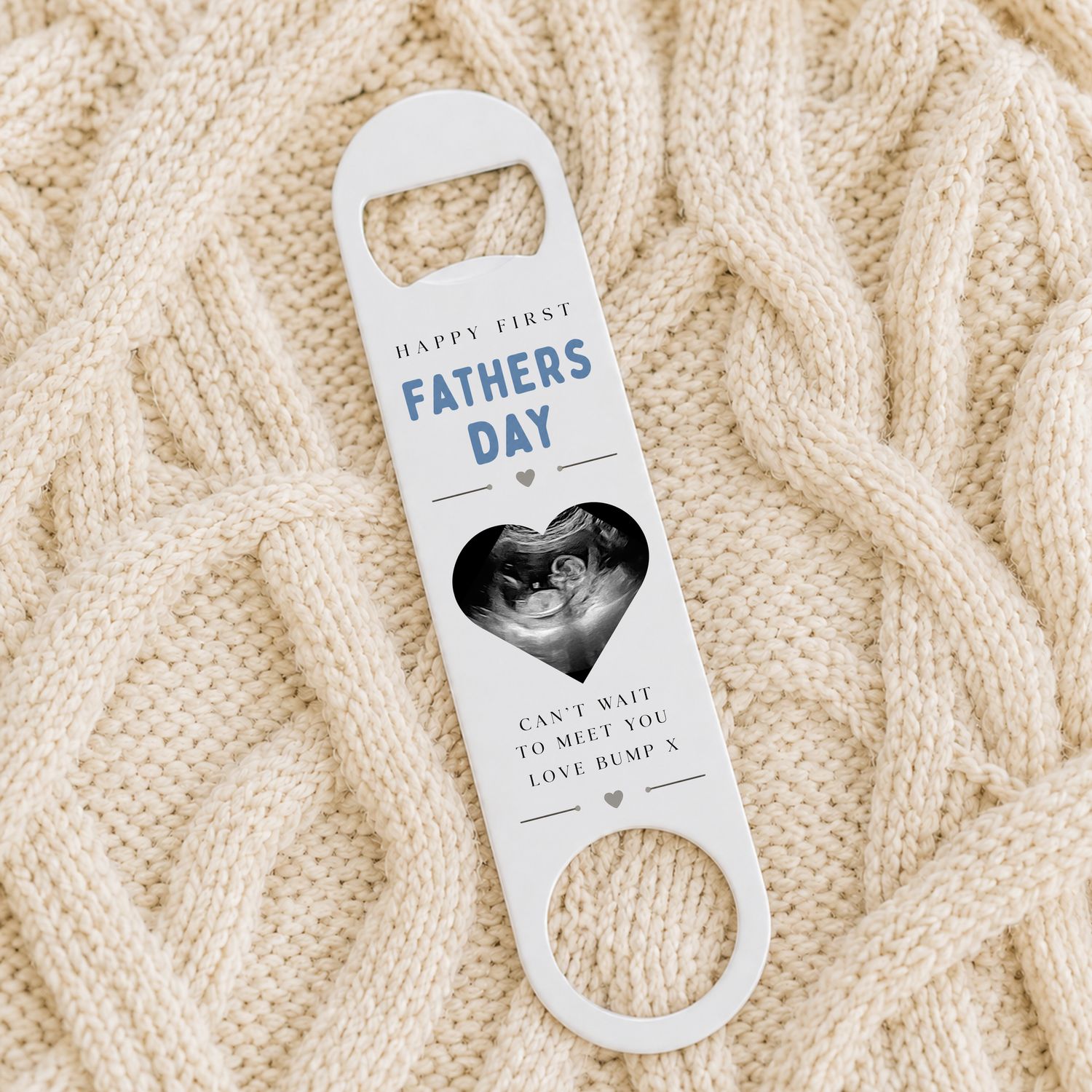 Fathers Day Scan Photo Bottle Opener Fathers Day Scan Photo Bottle Opener