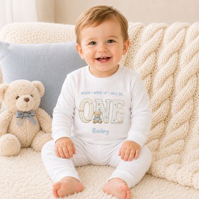Birthday Pyjama - Blue Bear Birthday Pyjama - Blue Bear