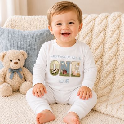 Birthday Pyjama - Farm Theme Birthday Pyjama - Farm Theme