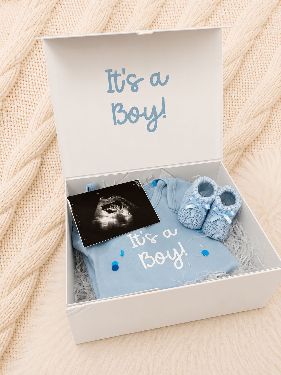 Luxury Gender Reveal Box Luxury Gender Reveal Box