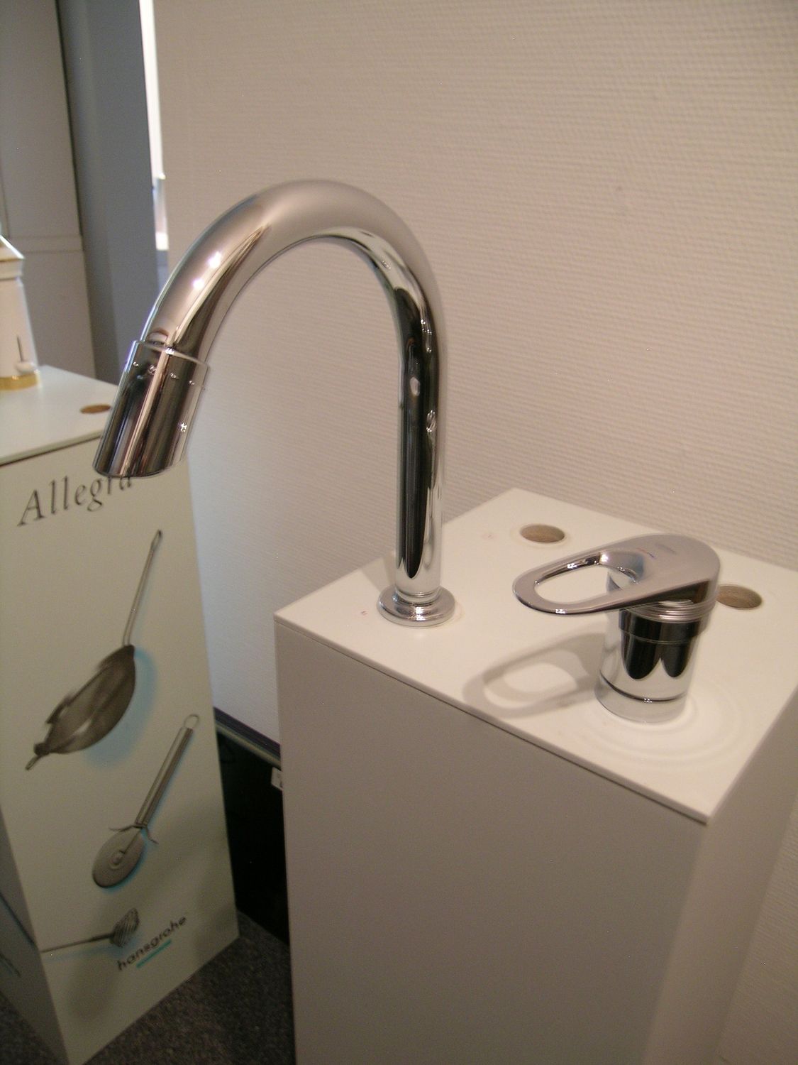 Keukenkraan Grohe Europlus  glanzend chroom