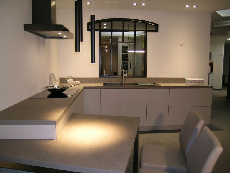 Keuken greeploos Soft lak Kashmir