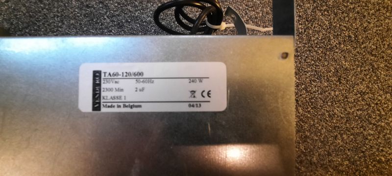 Toestellen: dampafzuiger telescopisch Venduro TA60/600 inox
