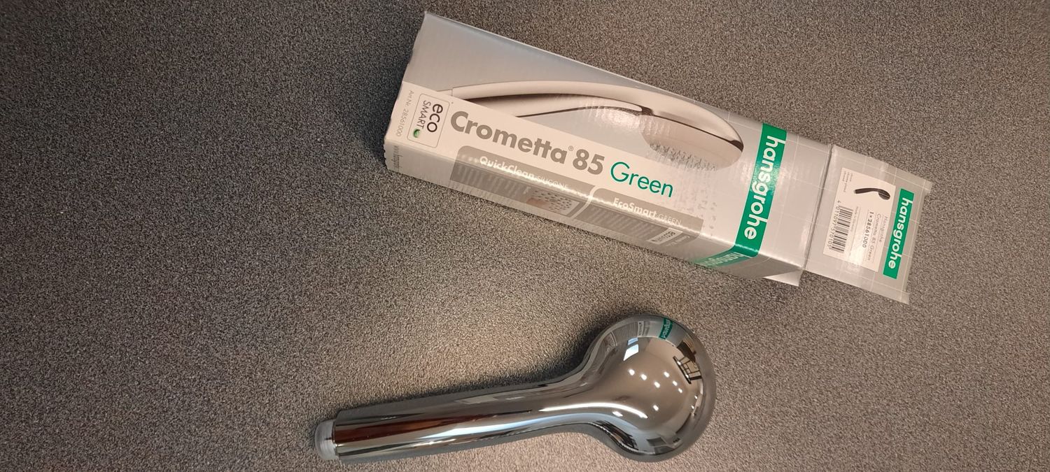 Sanitair: handsproeiers: handsproeier Crometta 85 Green Hansgrohe