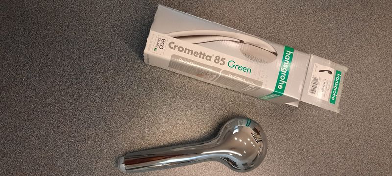 Sanitair: handsproeiers: handsproeier Crometta 85 Green Hansgrohe