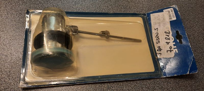 Sanitair: onderdelen: krepine chroom automatische sluiting Grohe