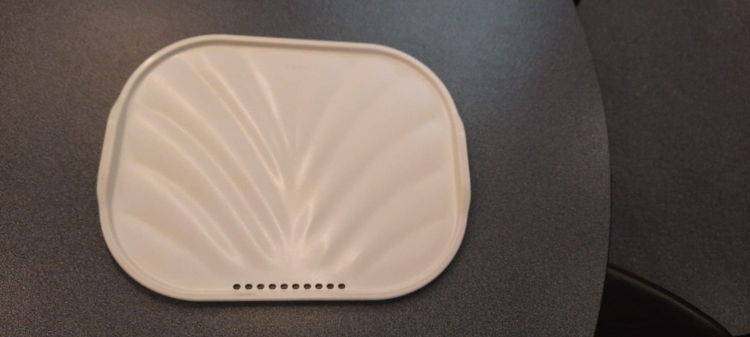 Spoeltafels: toebehoren: druipblad wit Franke