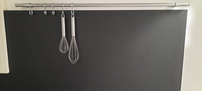 Keukens: keukentoebehoren: keukenreling Linero Classic Alu