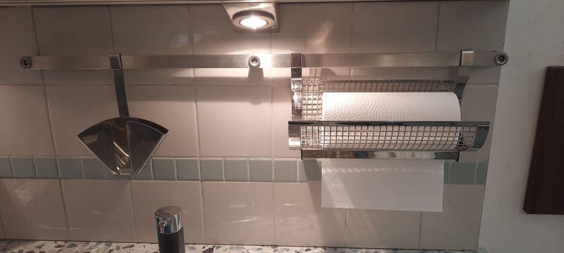 Keukens: keukentoebehoren: keukenreling inox Rösle
