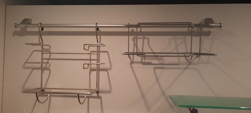 Keukens: keukentoebehoren: keukenreling alu